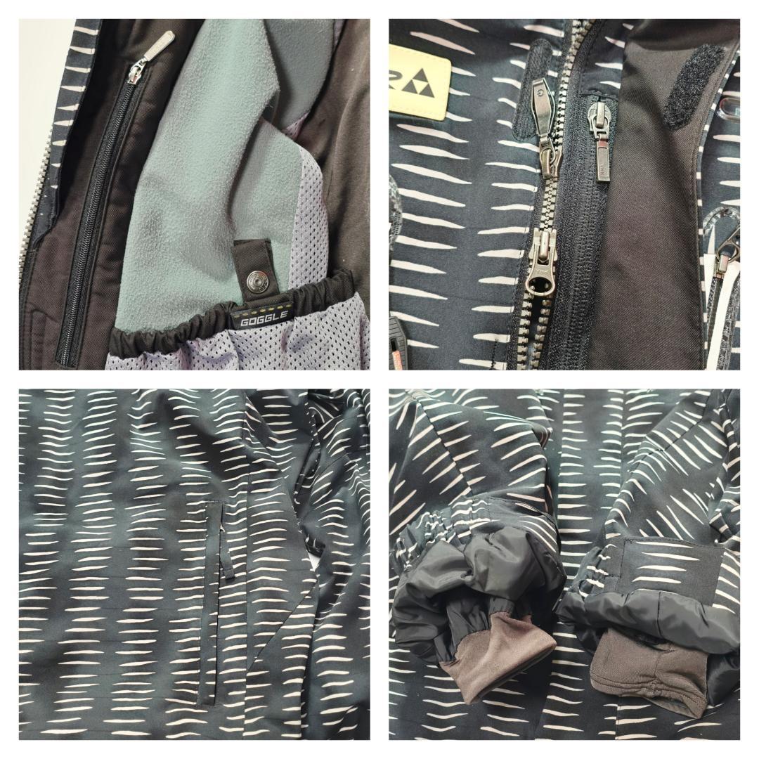 N*U様 レアGOLDWIN ゴールドウイン フィッシャーチーム スキーウェア上