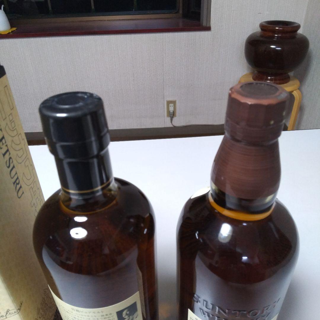 竹鶴na,山崎na,それぞれ700ml.