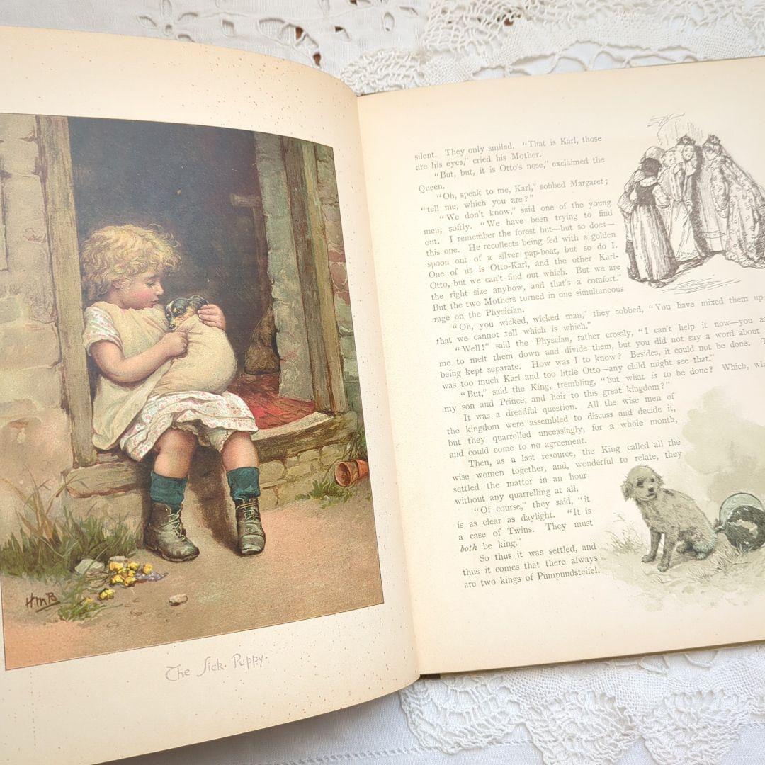 超稀少1891ハリエットベネット絵本 洋書 児童書 アンティーク ヴィクトリアン