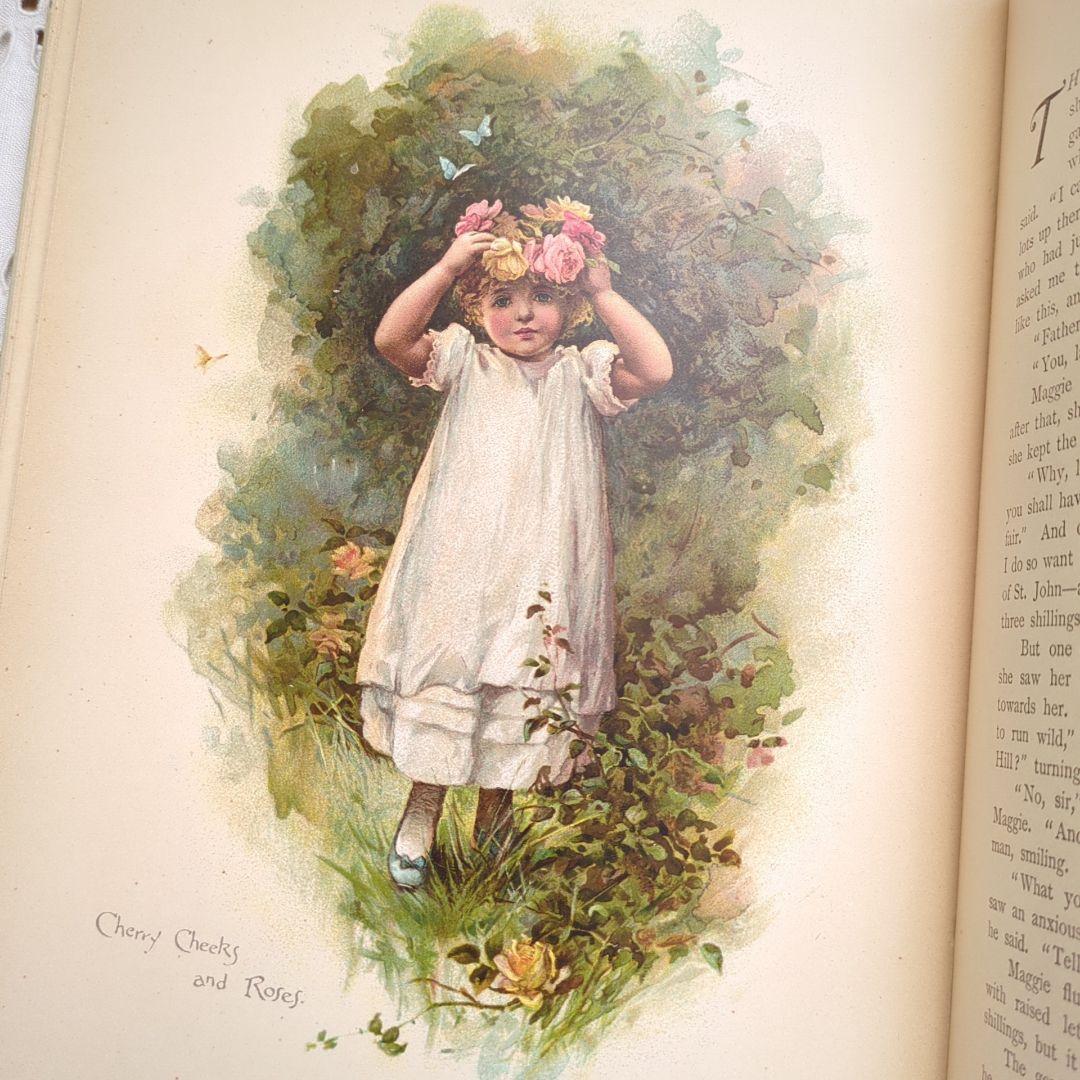 超稀少1891ハリエットベネット絵本 洋書 児童書 アンティーク ヴィクトリアン