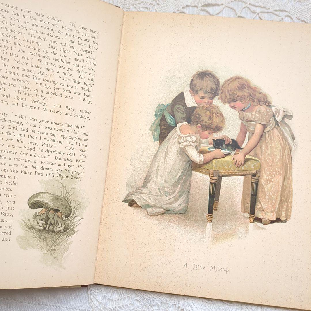 超稀少1891ハリエットベネット絵本 洋書 児童書 アンティーク ヴィクトリアン