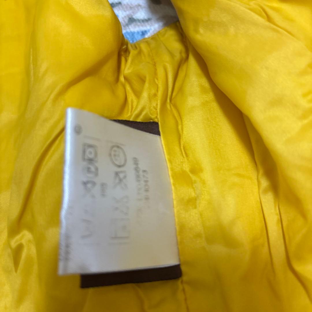 MONCLER イエロー 薄手ダウンベスト M