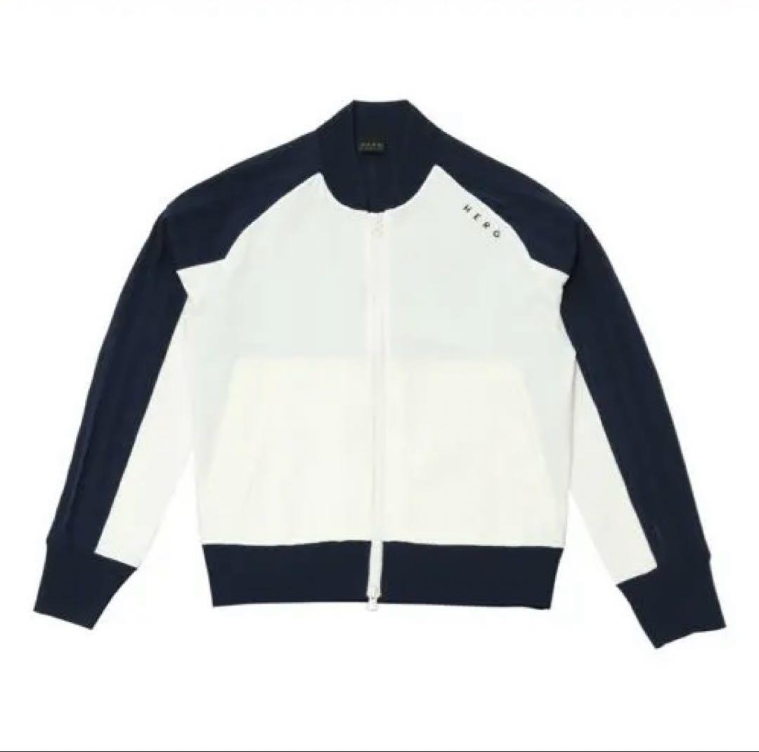 HERG1 エルグワン プリーツジップアップ ゴルフ ブルゾン