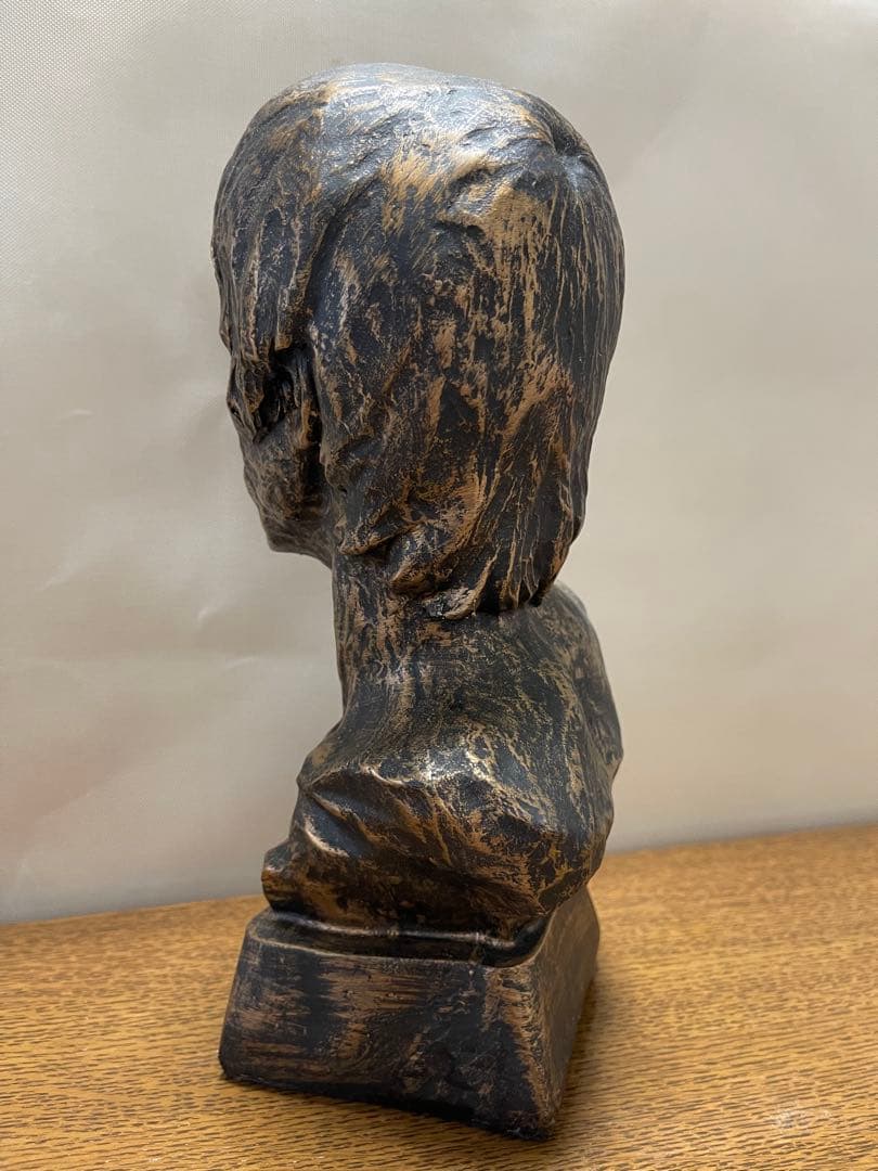 BRUCE LEE ブルース・リーの胸像　ブロンズ肖像　約30cm