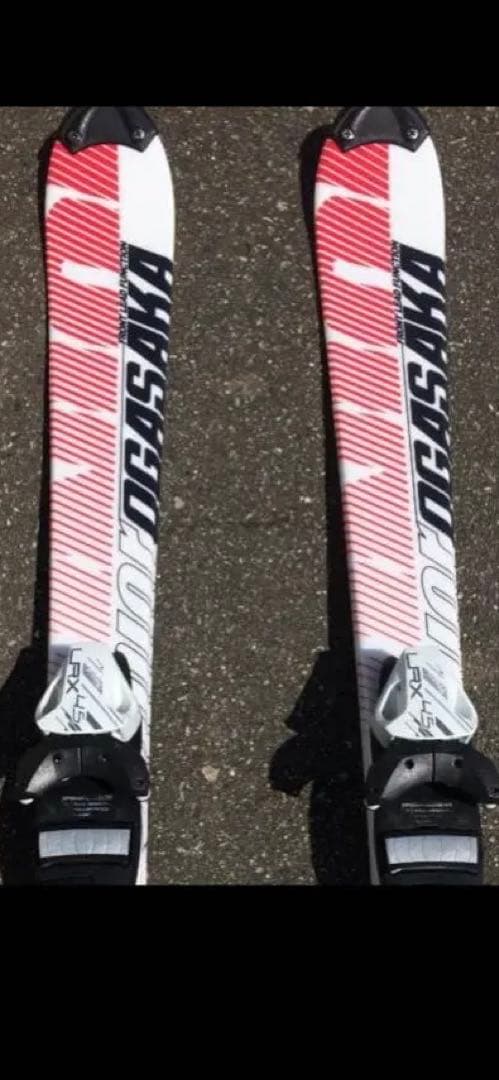 ジュニア スキー板 オガサカ靴ストック3点セット