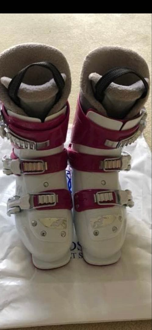 ジュニア スキー板 オガサカ靴ストック3点セット