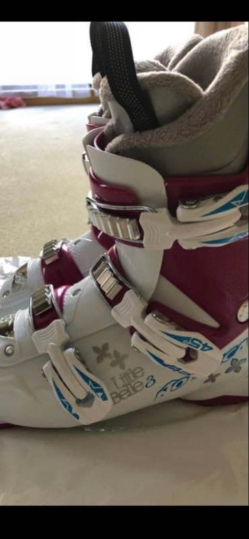 ジュニア スキー板 オガサカ靴ストック3点セット