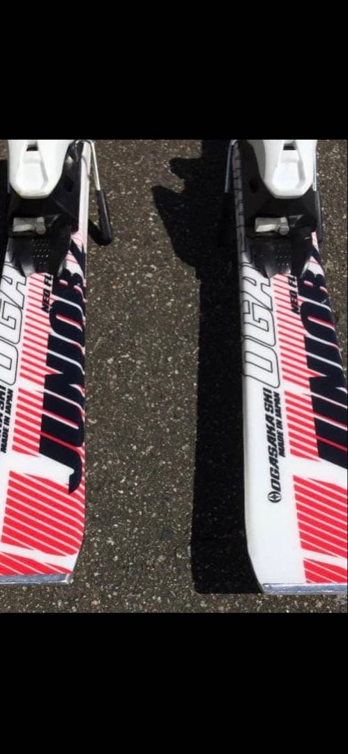 ジュニア スキー板 オガサカ靴ストック3点セット