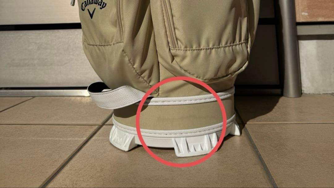 Callaway ゴルフキャディバッグ ベージュ　ユニセックス