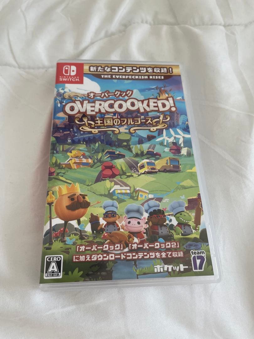 Nintendo Switch Lite + オーバークック！＋ ゲームケース