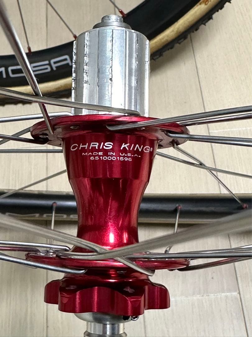 CHRIS KING ハブ FORMOSA リム　ホイールセット 11/12S