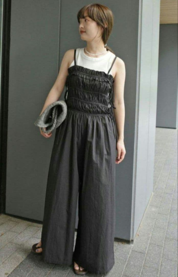 新品タグ付　2025SS　SLOBE別注【NORMMENT】オールインワン