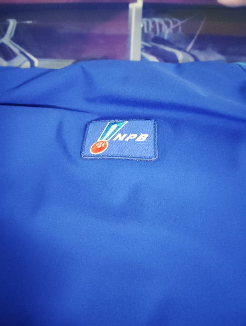横浜DeNAベイスターズ　NPBロゴマーク付　プロコレジャケット　サイズO
