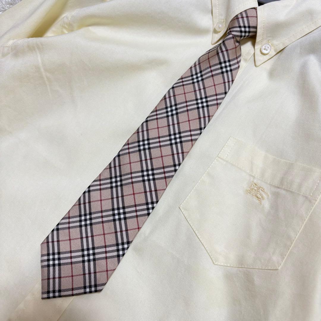 BURBERRY LONDON 男児 フォーマル シャツ ネクタイセット 120