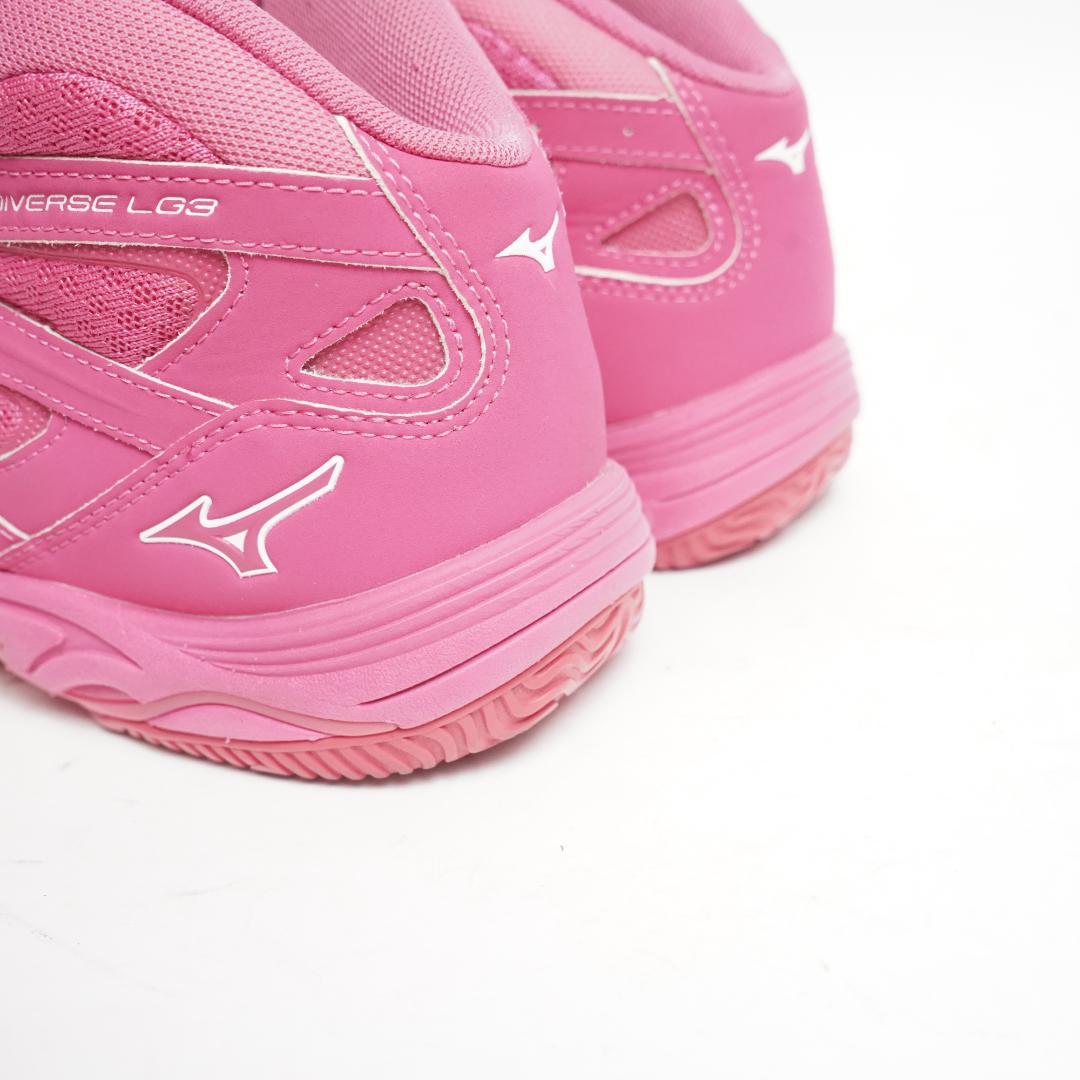 【美品】ミズノ ウェーブダイバース ハイカット スニーカー 23.5cm