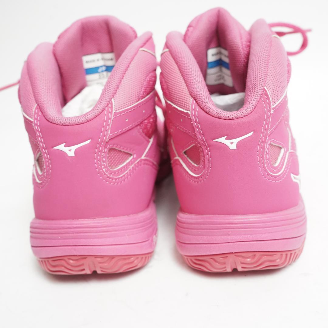 【美品】ミズノ ウェーブダイバース ハイカット スニーカー 23.5cm