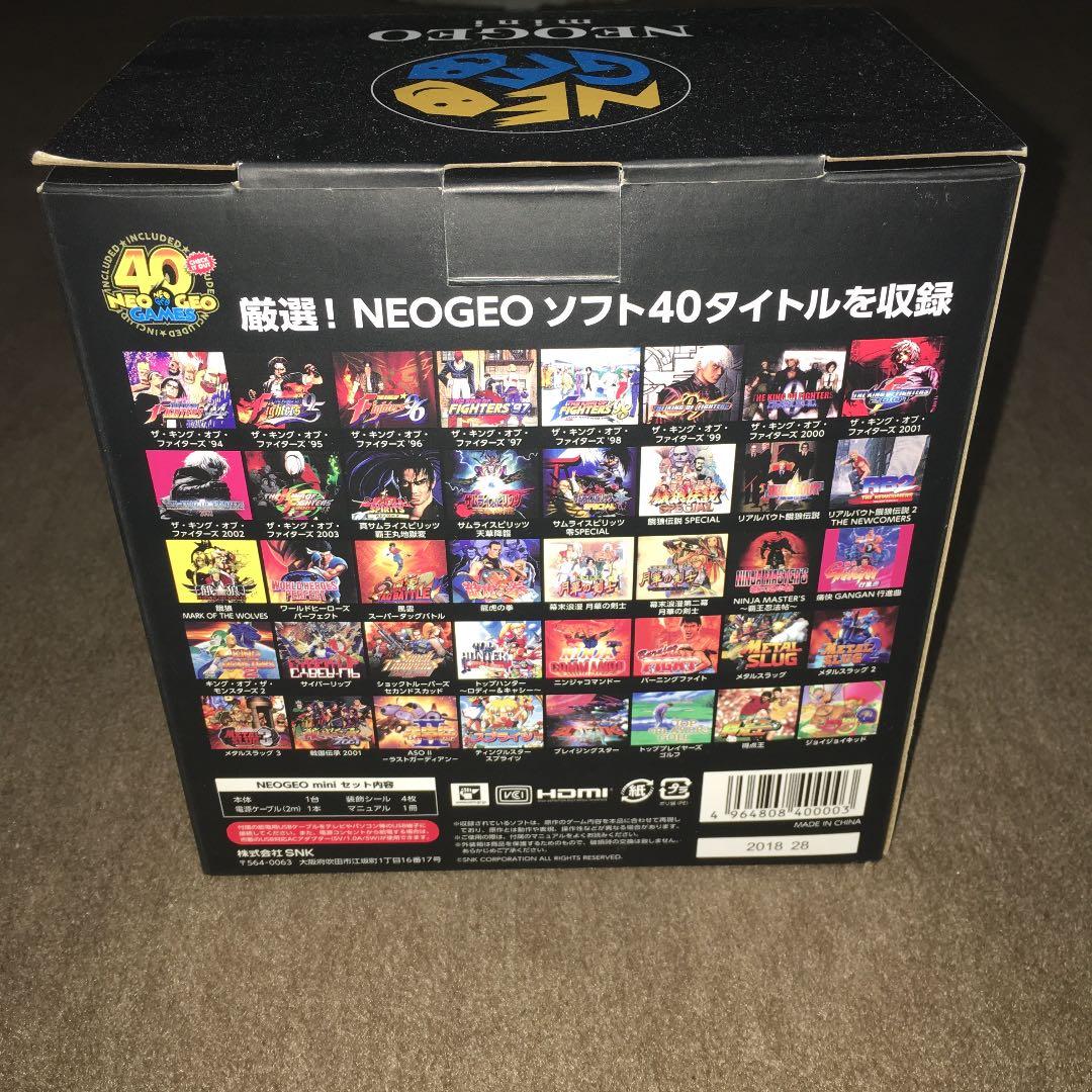 SNK 他ゲーム機本体 NEOGEO MINI