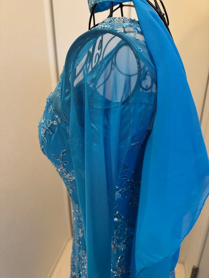 ダンスドレス　青