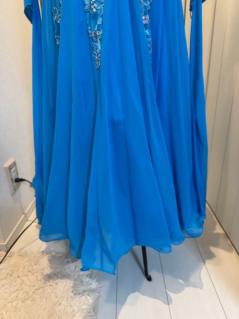 ダンスドレス　青