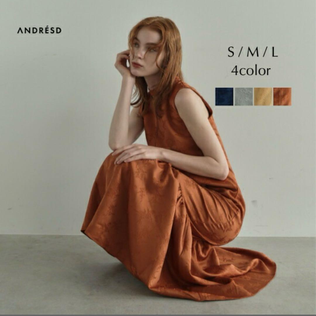 スーツ・フォーマル・ドレス ANDRESD chinoiserie tiered hem dress