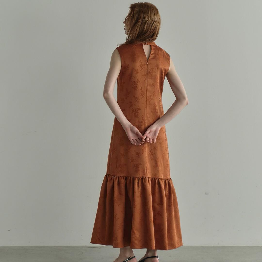 スーツ・フォーマル・ドレス ANDRESD chinoiserie tiered hem dress