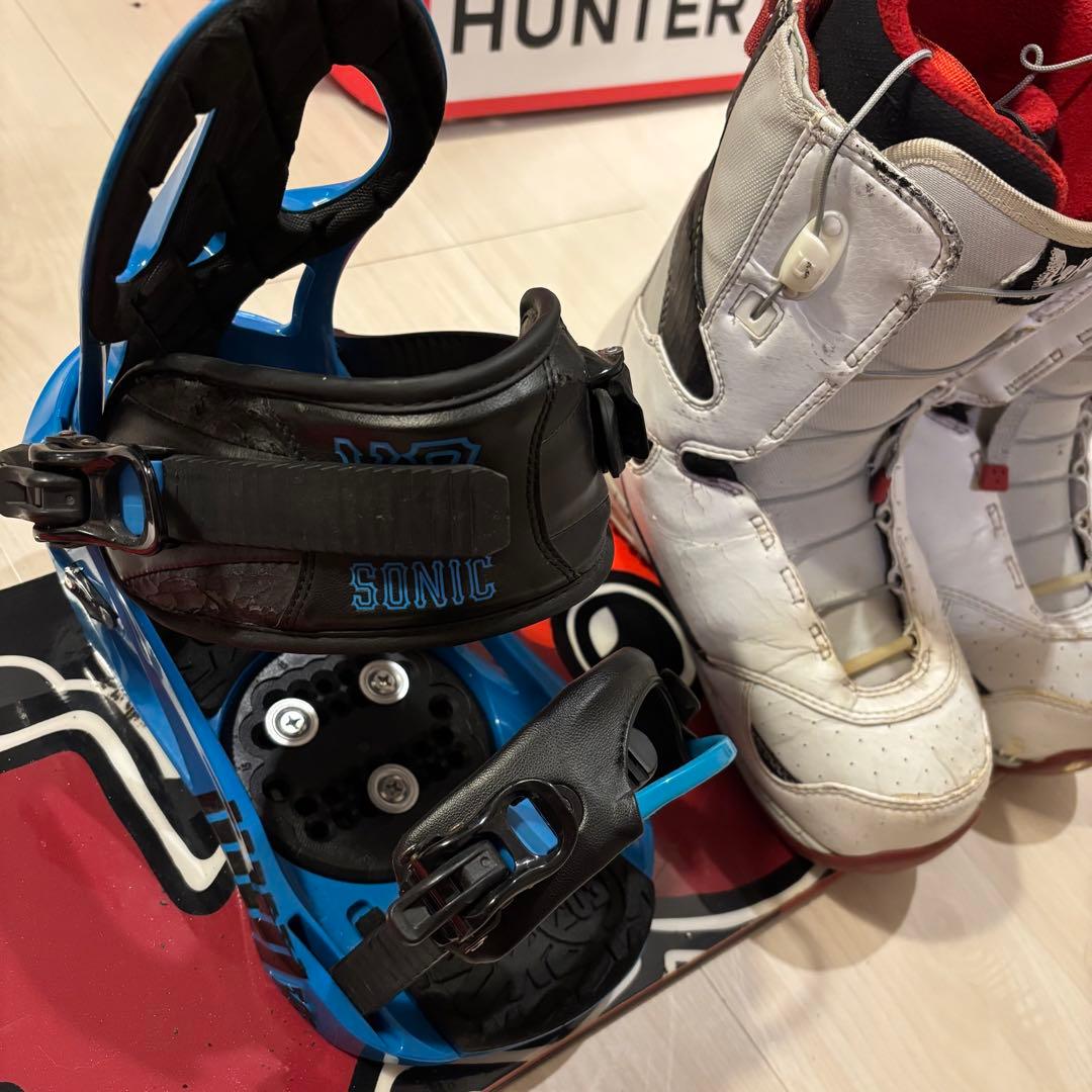 スノボ 3点セット サロモン k2 バートン