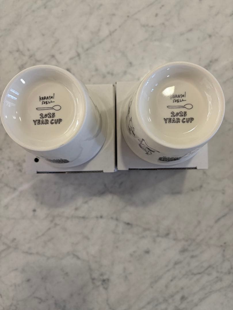 未使用品Soup Stock Tokyo 2025年イヤーカップ2個セット