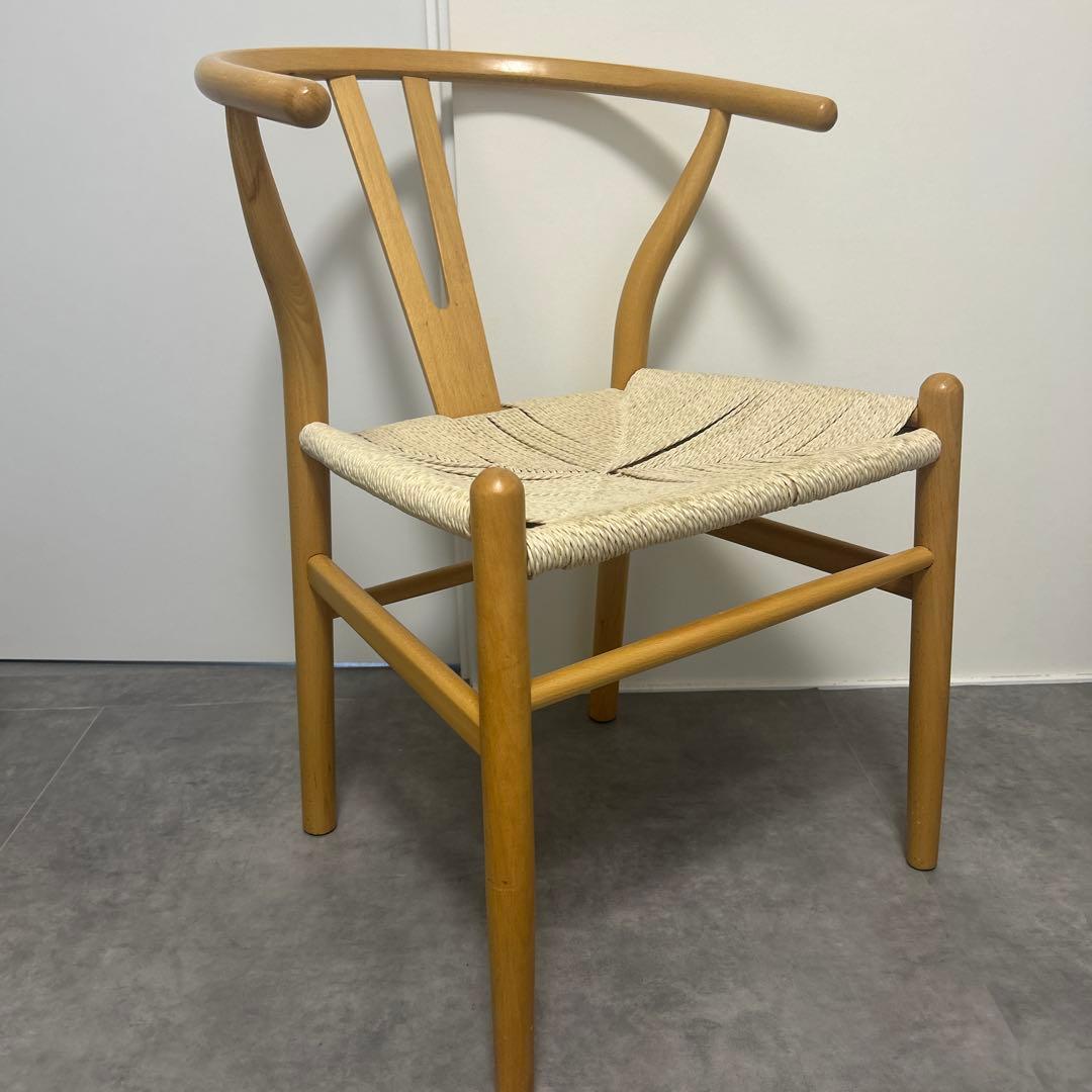 ダイニングチェア 北欧Yチェア風 ペーパーコード リプロダクト ナチュラル 1