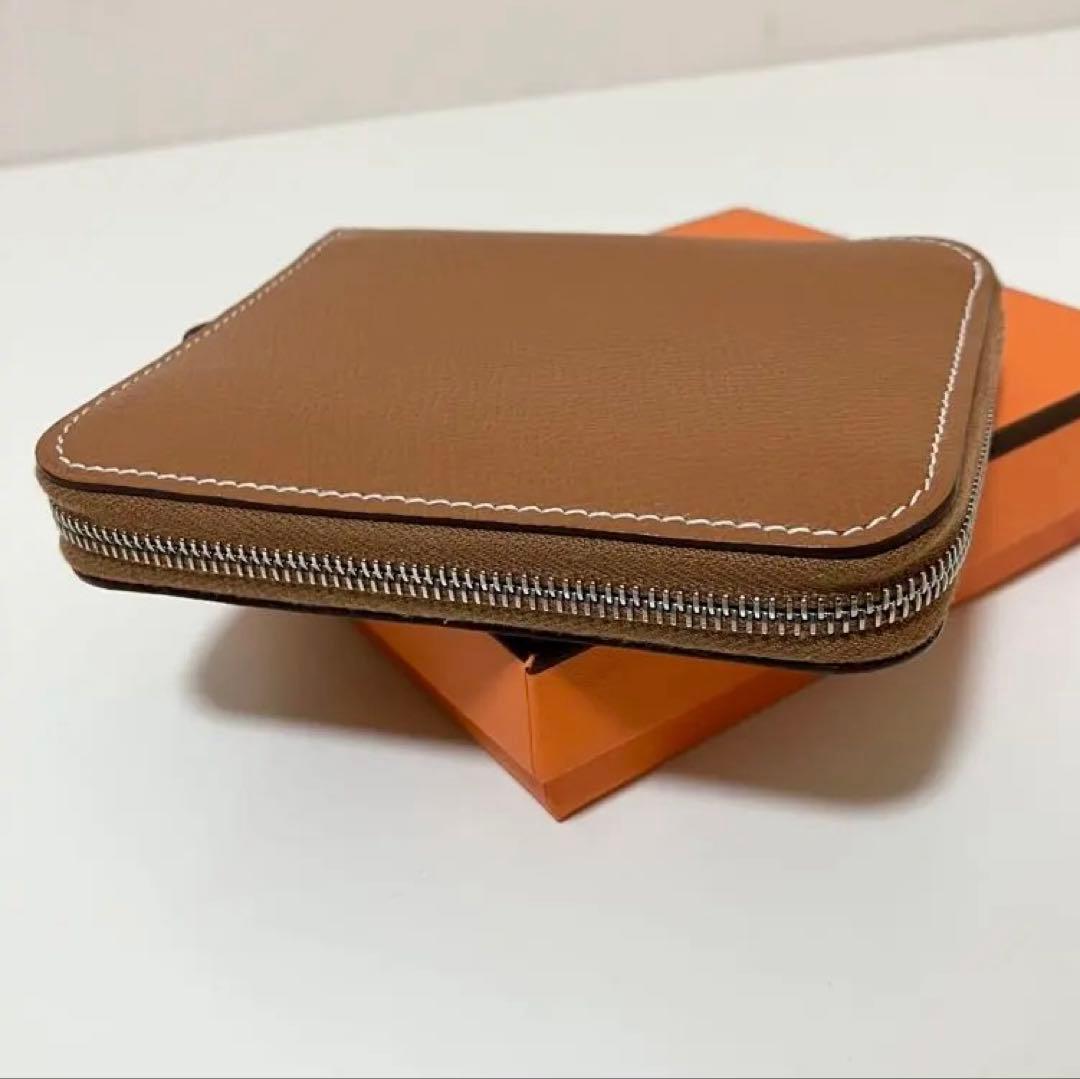 超美品★エルメス アザップ シルクイン コンパクト エプソン Z刻印 正規品