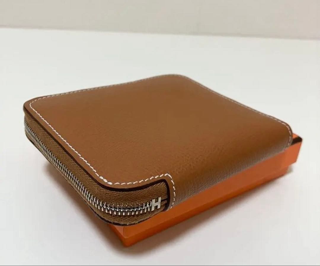 超美品★エルメス アザップ シルクイン コンパクト エプソン Z刻印 正規品