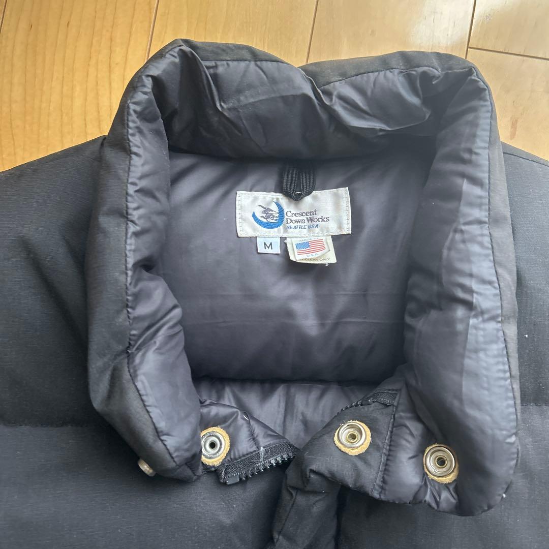 90s USA製 Crescent Down Works ロクヨン ダウンベスト