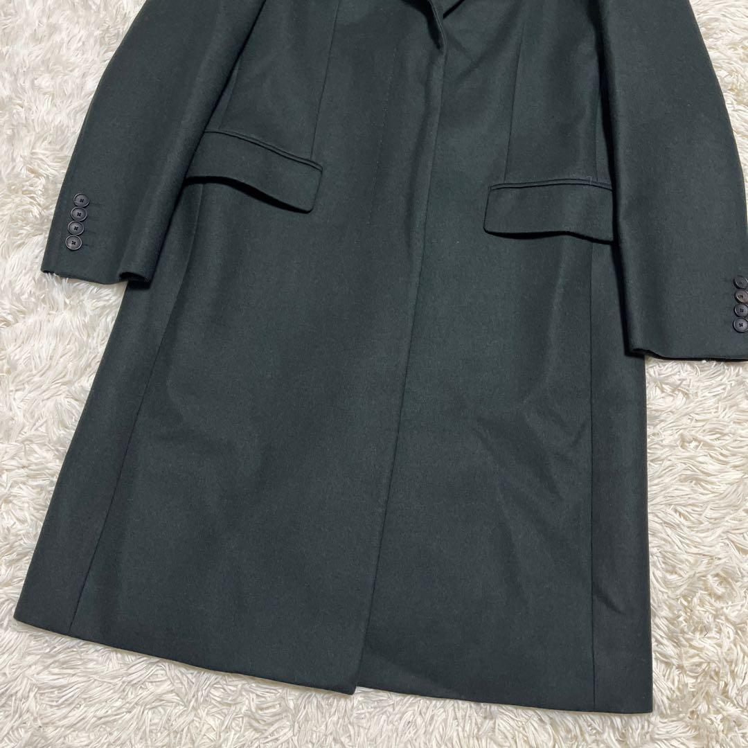 極美品✨ Paul Smith チェスターコート グリーン マルチカラー 2XL