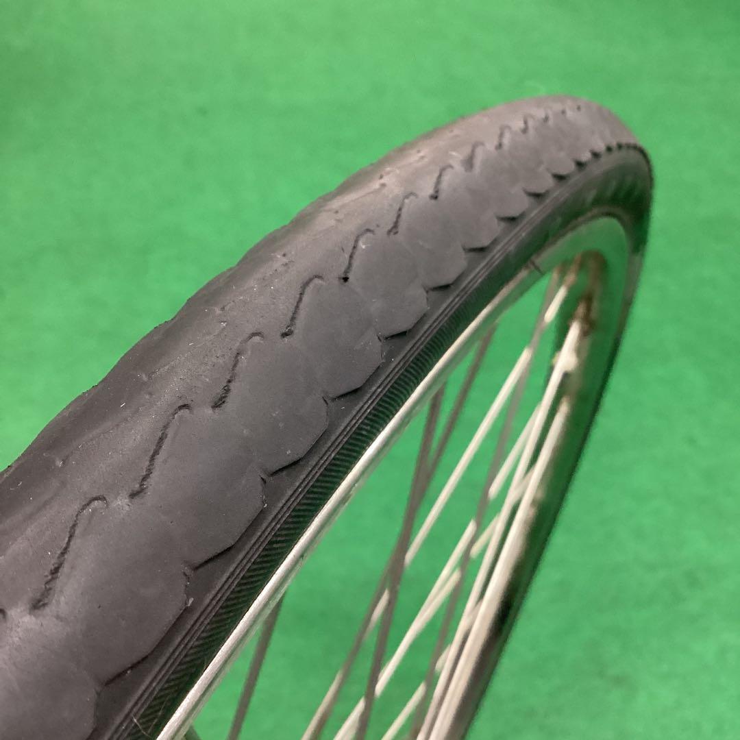 ステンレスリム&スポーク　後輪　27x1-3/8 タイヤ付　内装3段　ベルト仕様