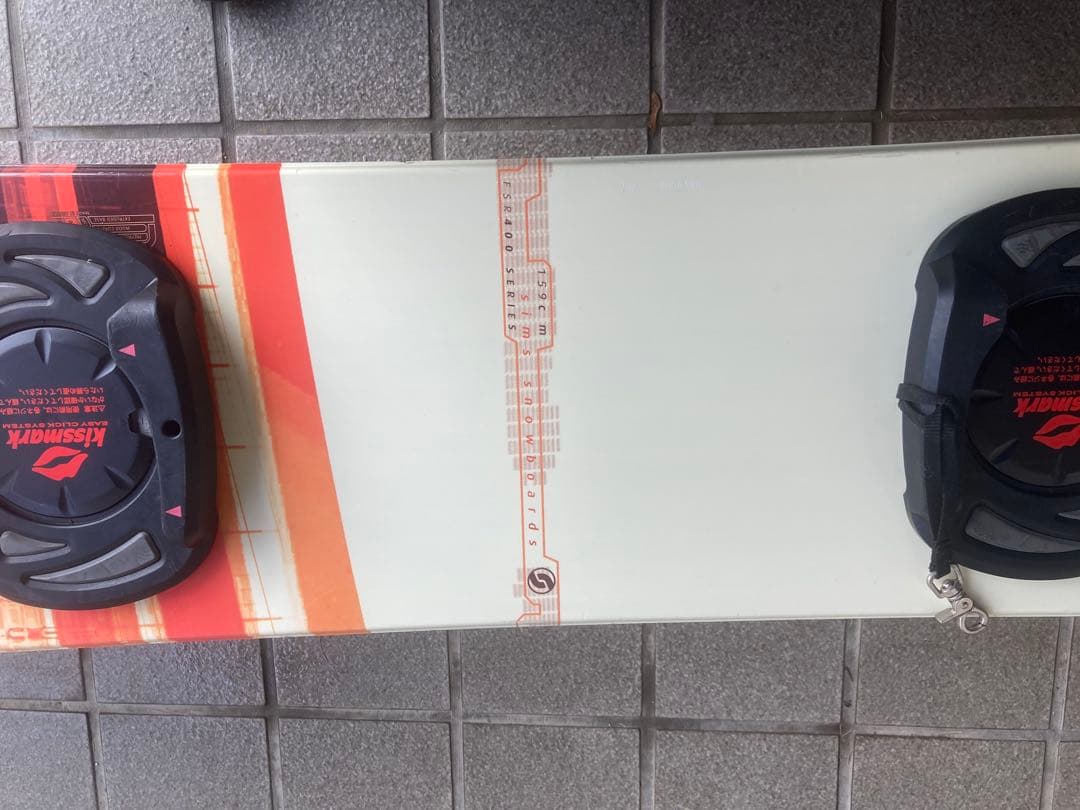 スノーボード　kissmark セット