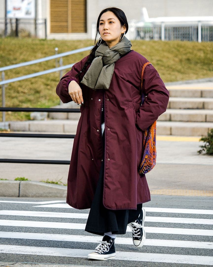 新品 ナナミカ 黒 光電子ダウンマフラー Down Muffler②