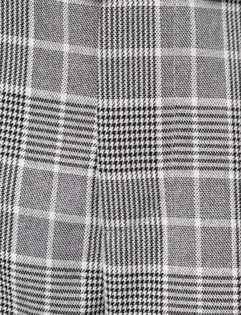 【新品】GYDA レイヤードチェックジャケット+ワイドパンツ