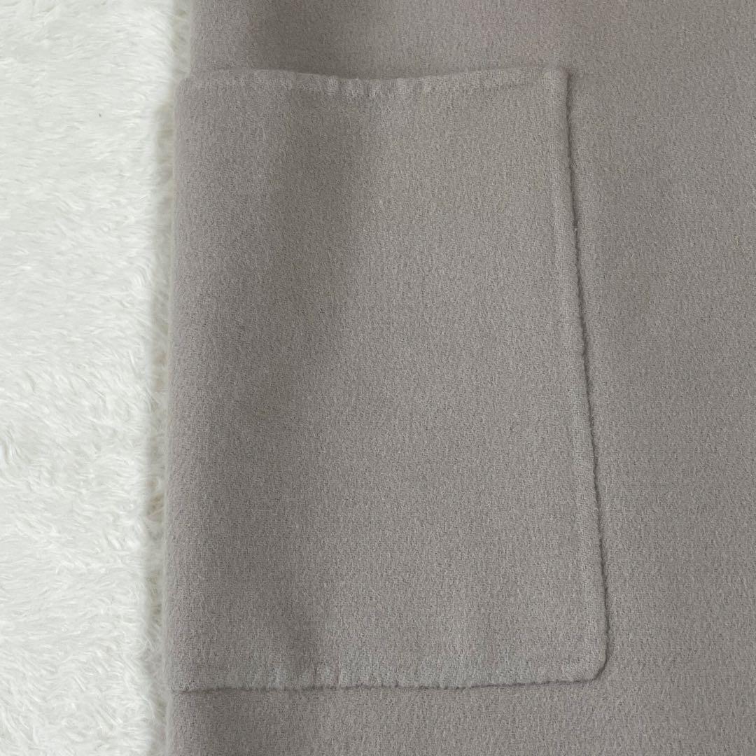 2022年AW スローブイエナ ハミルトン ダブルフェイス ウールロングコート