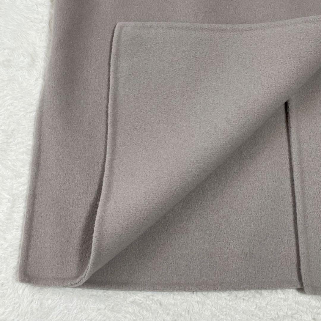 2022年AW スローブイエナ ハミルトン ダブルフェイス ウールロングコート