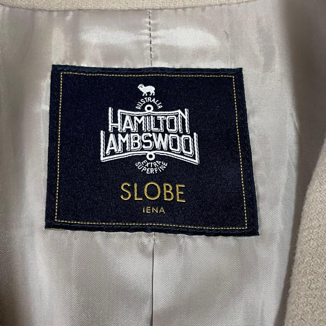 2022年AW スローブイエナ ハミルトン ダブルフェイス ウールロングコート