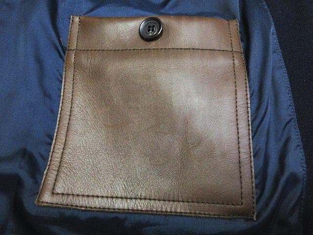 ホネホネ COACH ウール ダッフルコート メンズ Sサイズ 濃紺