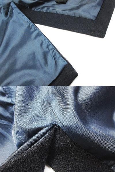 ホネホネ COACH ウール ダッフルコート メンズ Sサイズ 濃紺