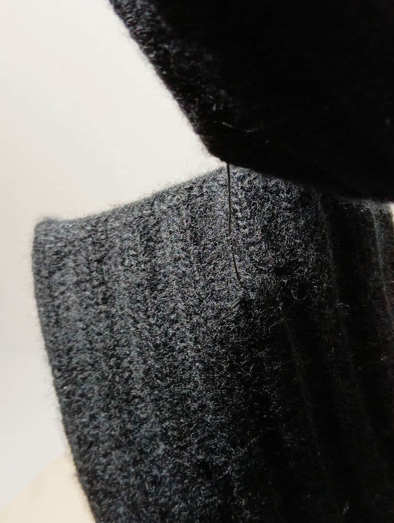 FENDI　フェンディ　手袋　アームカバー　ロゴ ワッペン　FXY554ブラック