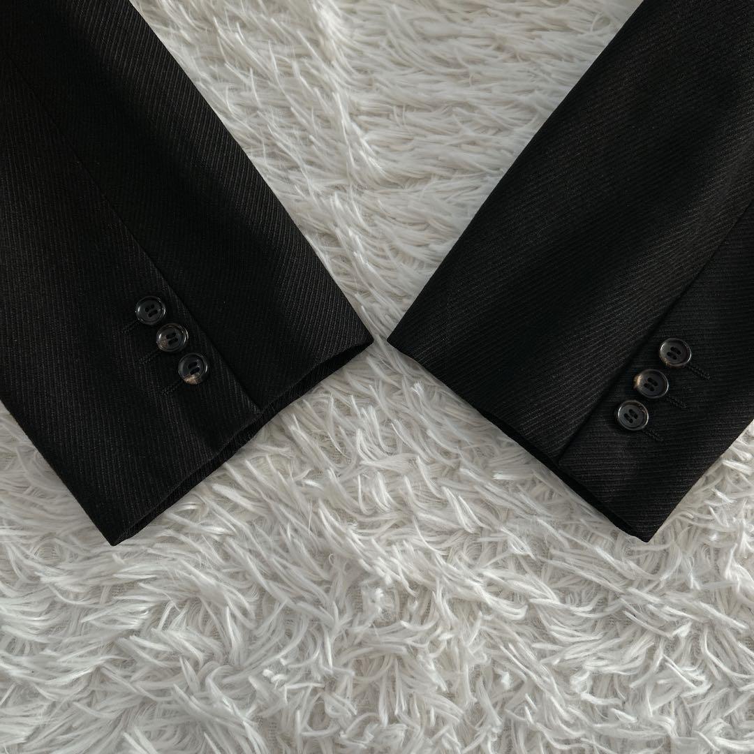 美品 コムデギャルソンオム 田中オム ウールキャバジン テーラードジャケット L