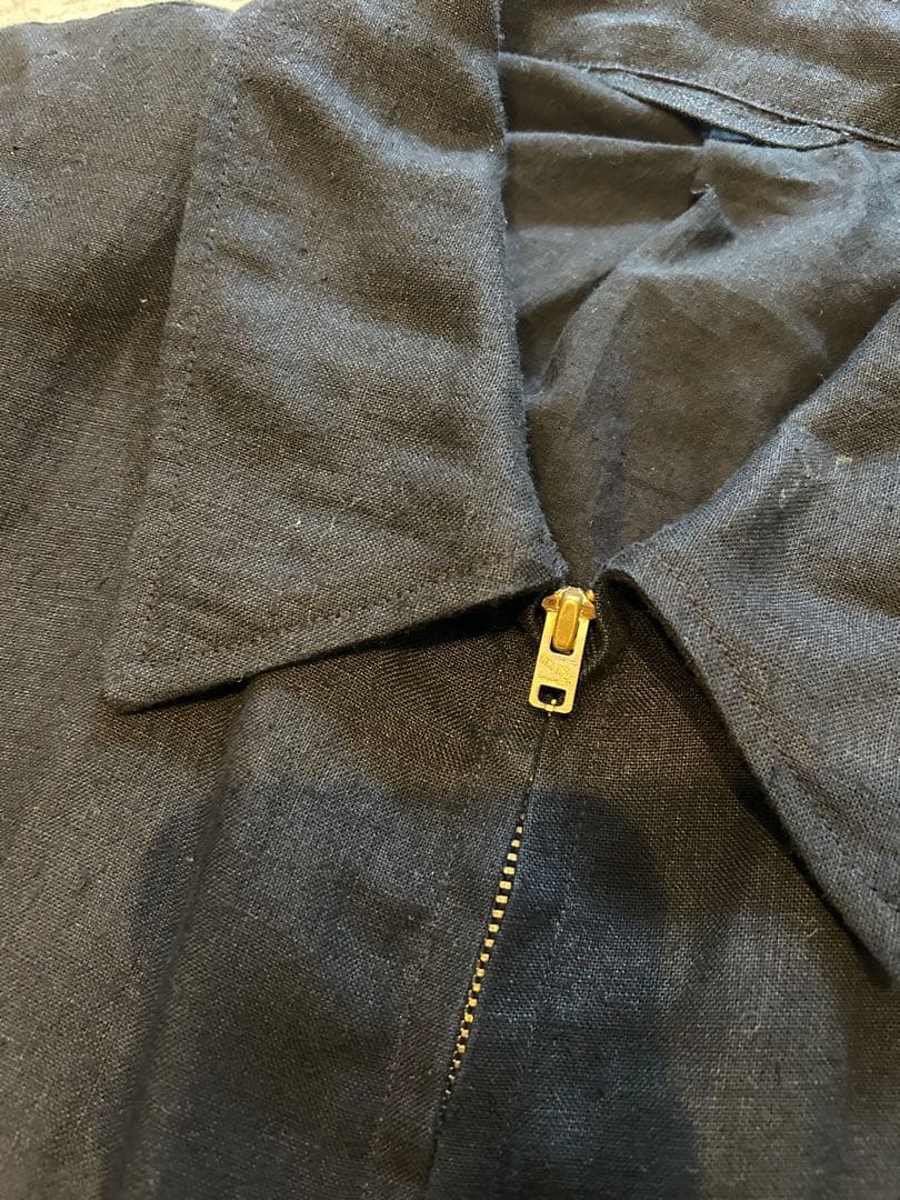 試着のみ　24ss COMOLI コモリ　カナパジップショートジャケット　3