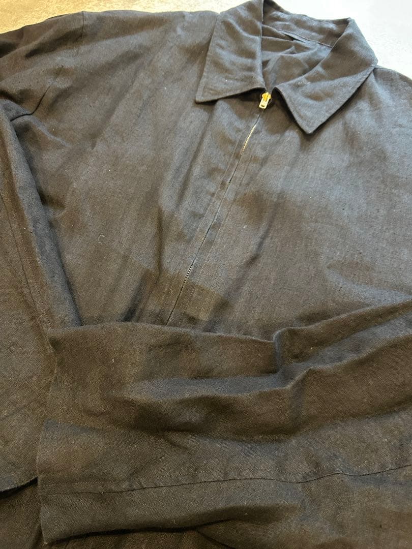 試着のみ　24ss COMOLI コモリ　カナパジップショートジャケット　3