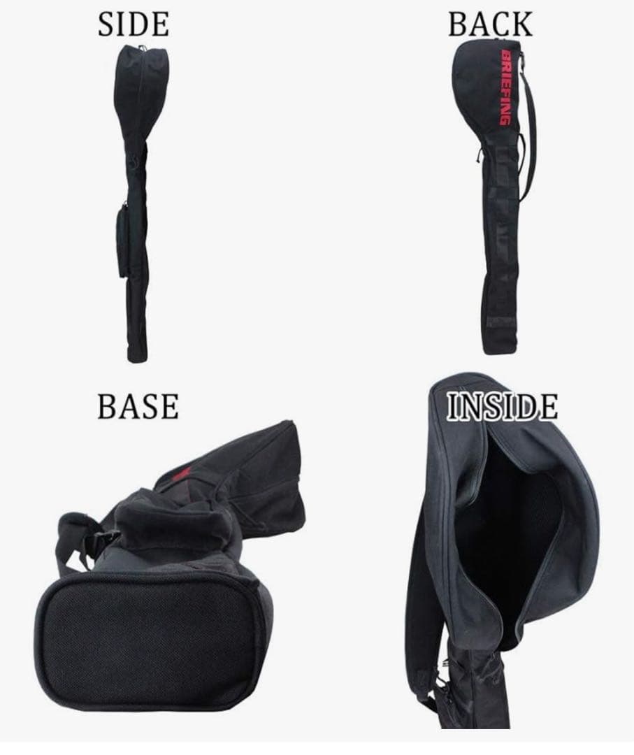 BRIEFING ゴルフ クラブケース2 BRF392219 ブラック