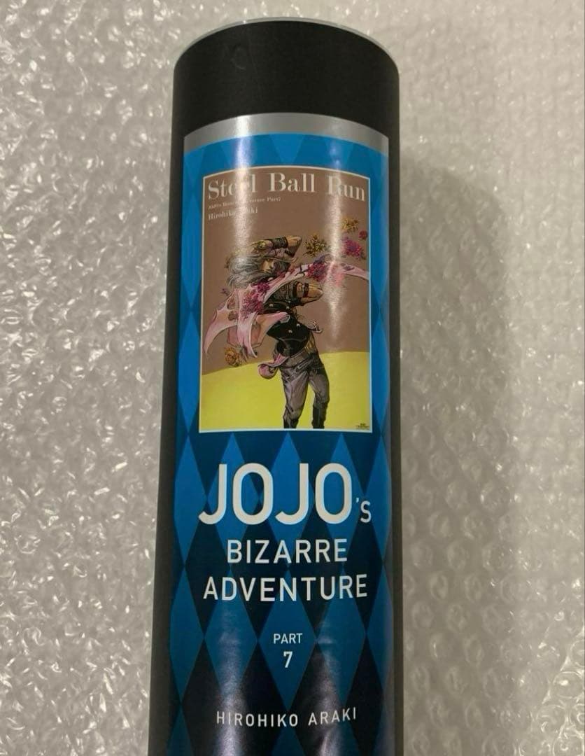 ☆JOJO スティール・ボール・ラン　荒木飛呂彦原画展 B2ポスター ジャイロ