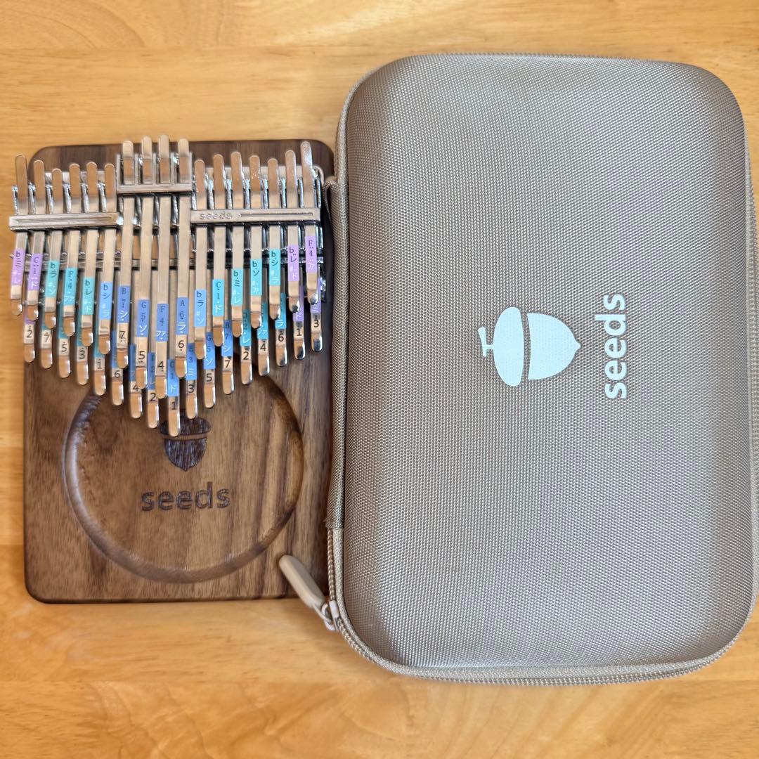 SEEDS 34音木製カリンバ