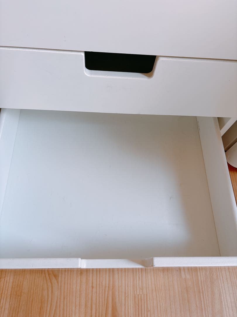 IKEA ホワイト チェスト 収納 引き出し式ストゥヴァ グルンドリグSTUVA