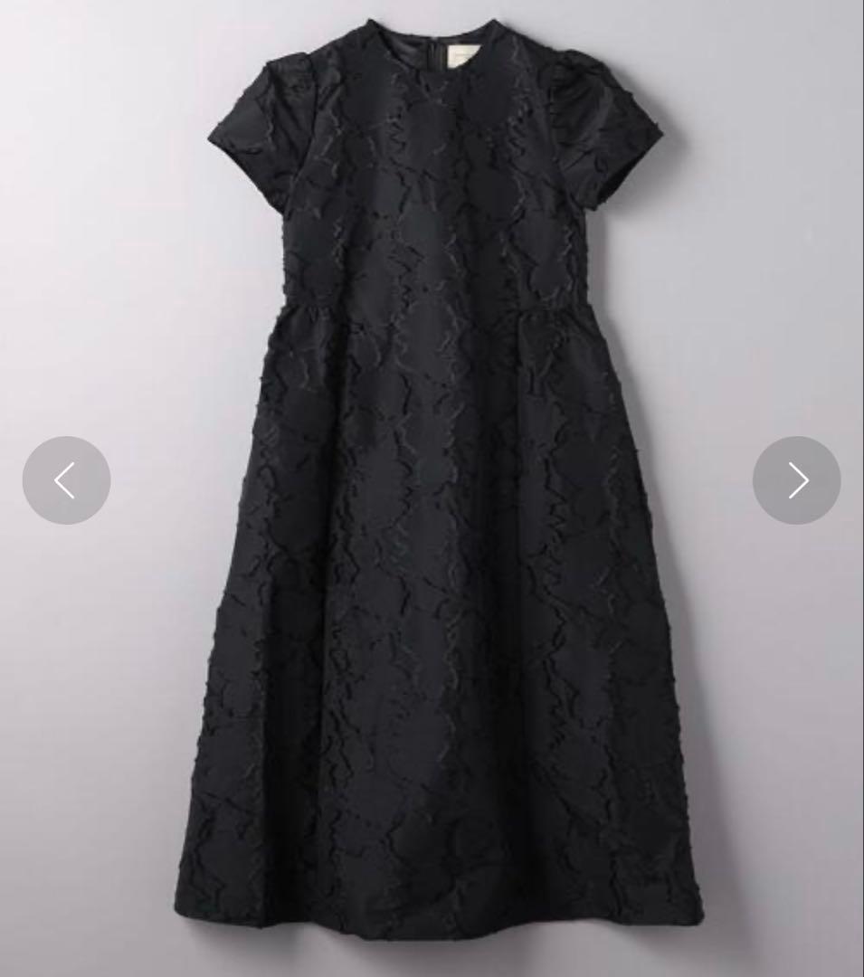 aiaiUNITED ARROWS /ジャカードショートスリーブワンピース